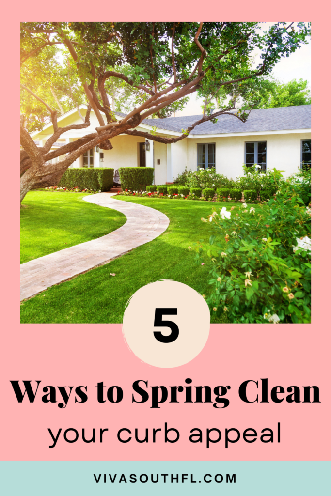 5 Ways to Spring Clean your curb appeal