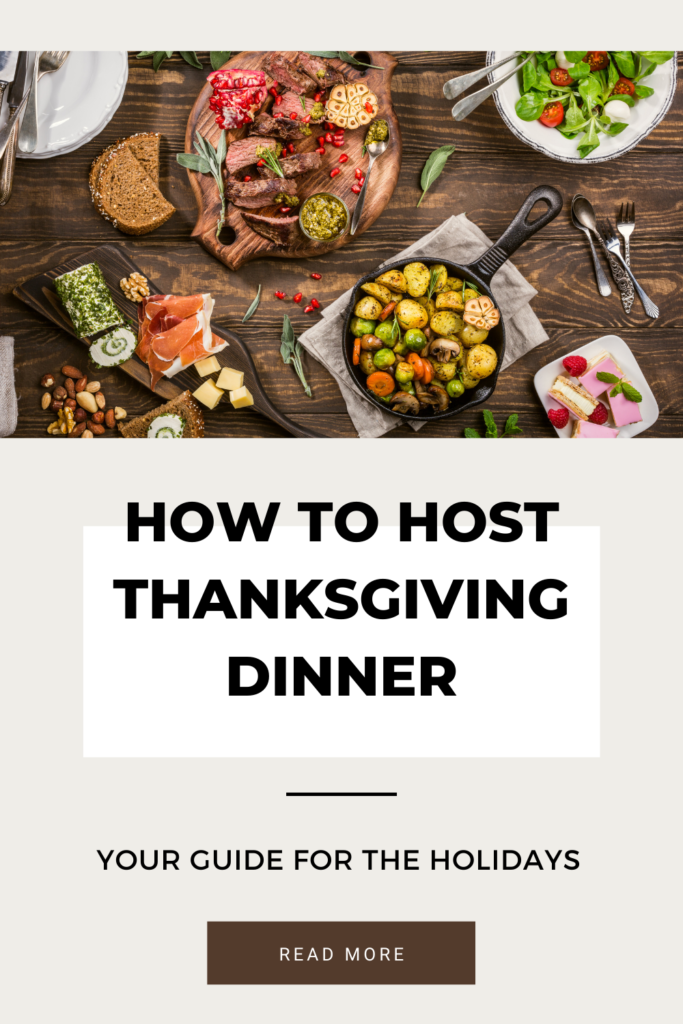 How to host thanksgiving dinner